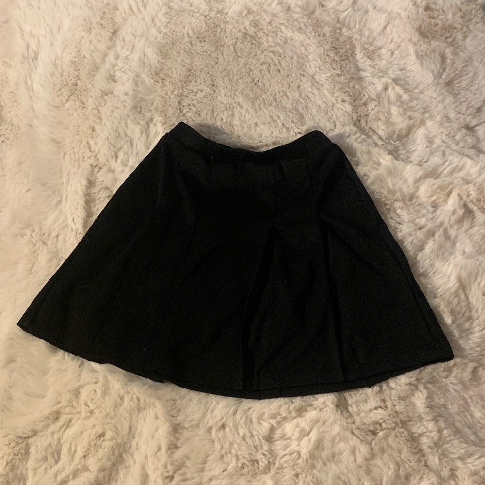 Lands End Black Big Girls MiniSkirt